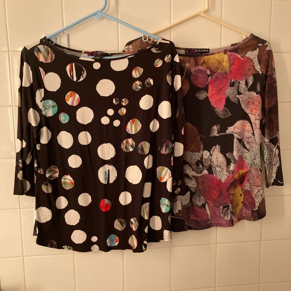 Peck & Peck Elegant Set of Tops